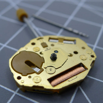 Japan Made Miyota GL30 Quartz Movement Japan Made 3 Hands Golden