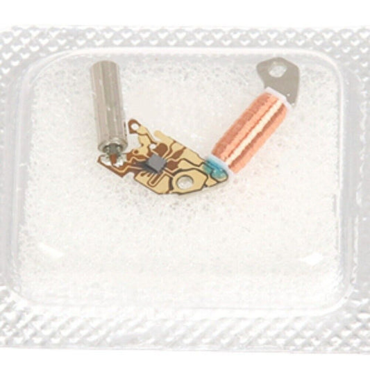 Japan-made circuit board for Hattori Epson TMI VD78 quartz watch movement, precise replacement part.