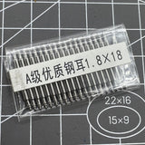 100 PIECES 1.8MM Diameter Spring Bar Watch Bracelet Accessories 10MM-28MM