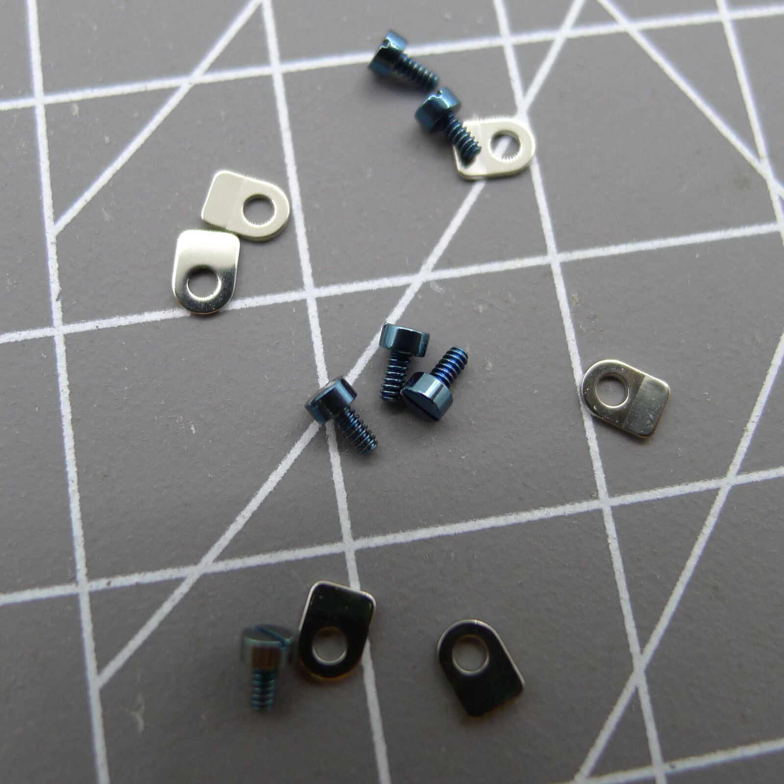 Casing clamp with screws for Seagull ST3600 ETA6497 watch movement, durable replacement.