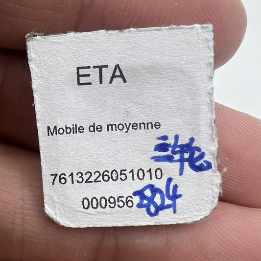 In China hergestelltes drittes Rad 2824, generisch für ETA 2824-2 Uhrwerk, Uhrenteil