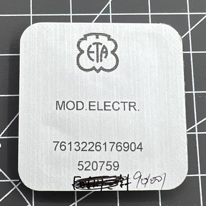Circuit board repair part for ETA 901.001 watch movement, brand new replacement component.