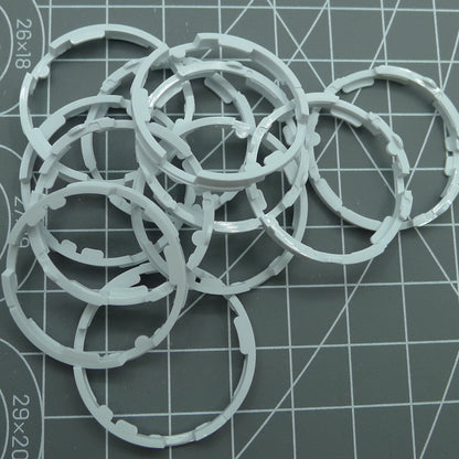 5x Plastic Watch Case Movement Cushion Mount Spacer Ring for Miyota 8200 Series