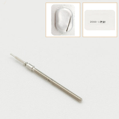 Set of 10 Generic watch winding stems compatible with ETA 2000-1 movement, perfect for precise repairs.