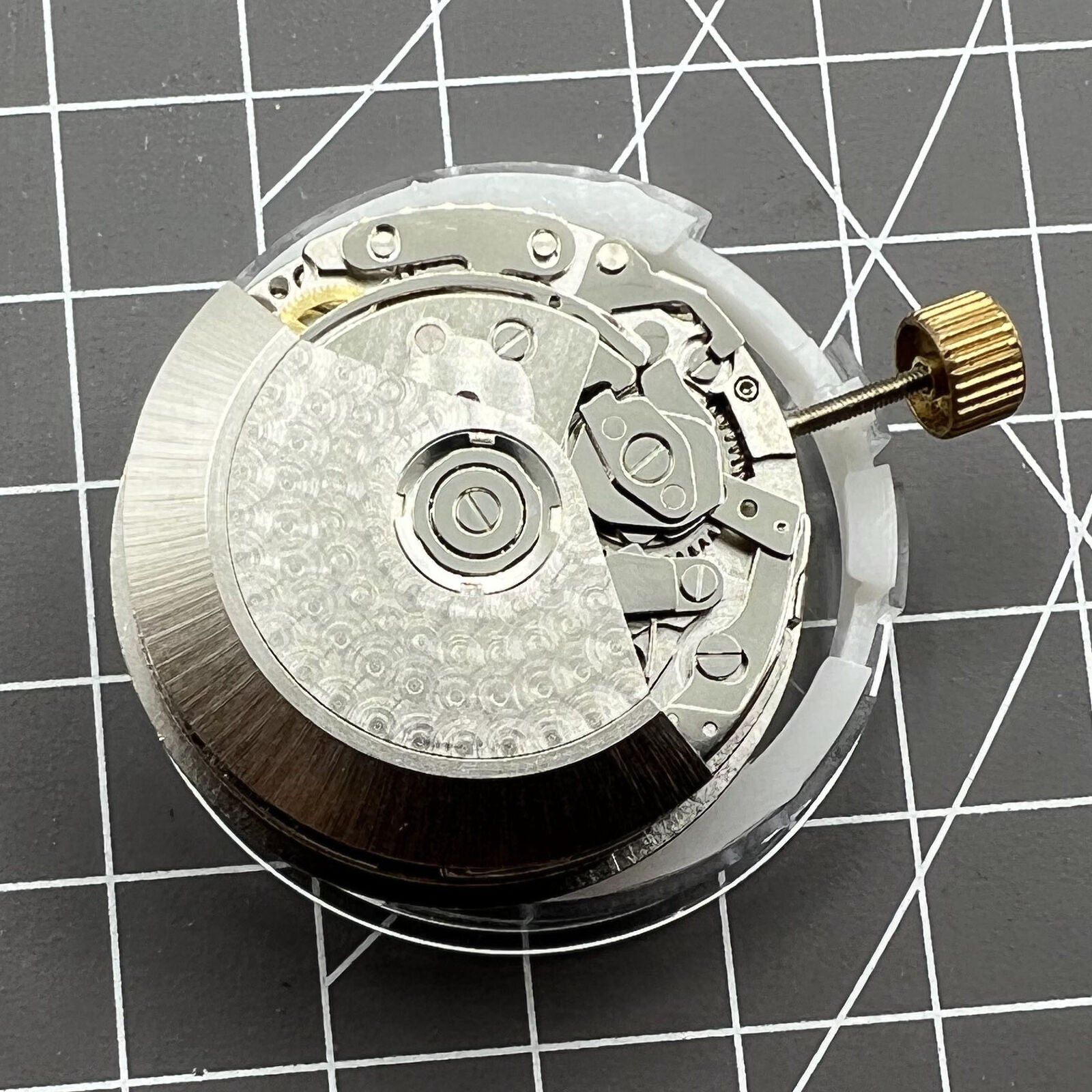 ETA #7750 automatic chronograph movement with 3-6-9 dial layout, high-precision watch accessory component by ETA.