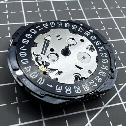 Seiko Japan 5T82A quartz movement for precise timekeeping in watch accessories.
