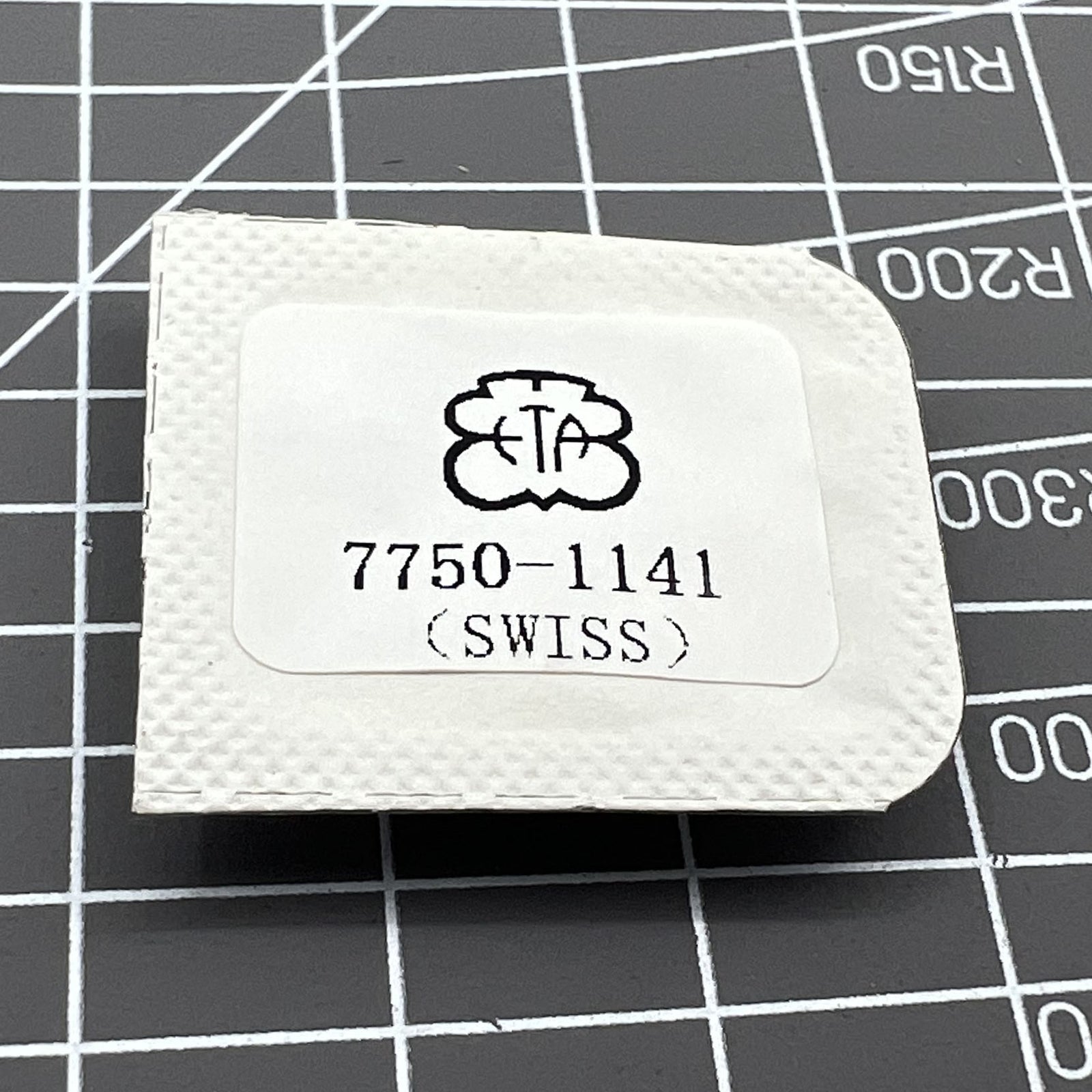 Swiss Made Original ETA Calibre 1142 main wheel bridge for precise watch movement repair and assembly.