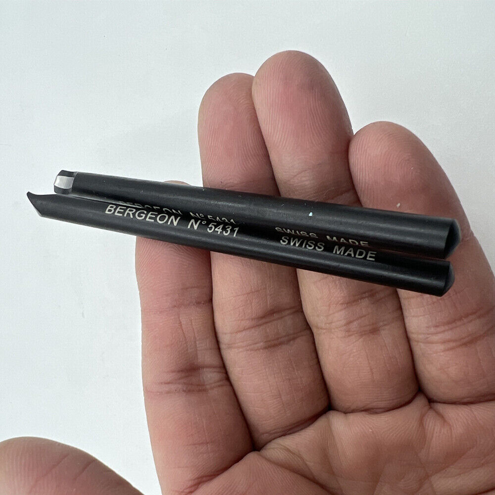 Bergeon 5431 3mm watch hand levers for precise removal in watch repair tasks