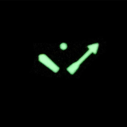 C3 green luminous watch hands set for SKX/SBBN with NH35A/NH36A movement, precision fit.