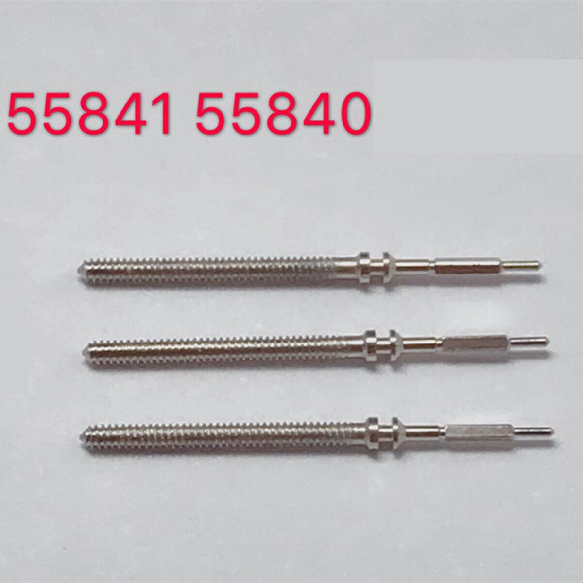 Lot de 10 tiges de remontoir pour montres 55841 et 55840