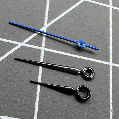 Blue second hand set for Miyota 2035, 2115, 2105, 2305 watch movements.