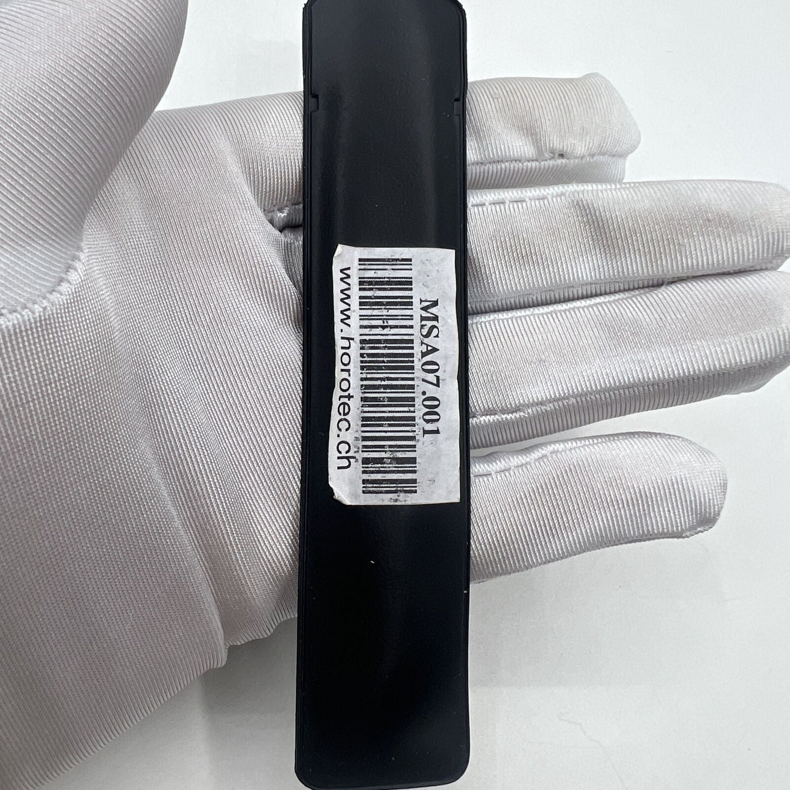 Swiss Made Horotec MSA07.001 watch case opener with durable aluminium handle for precise accessory maintenance