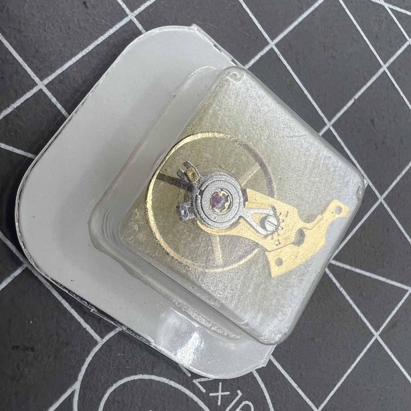 Swiss Complete Balance Wheel with splint for SW200-1, SW220, SW240, SW260 watch movements, precision part.