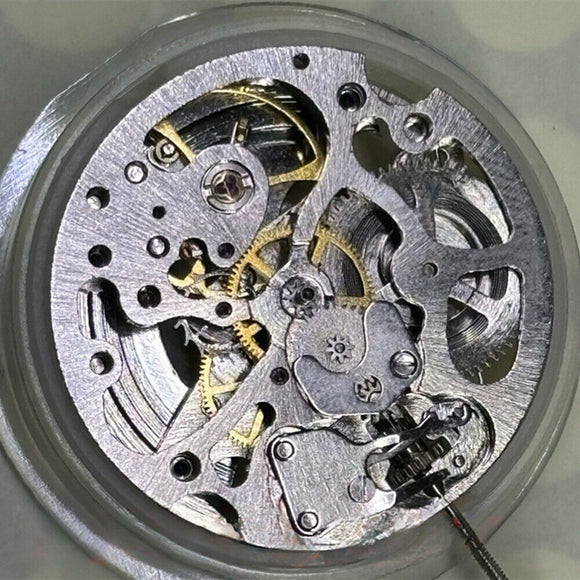 China Made Silver 7120 Hollow Automatic Mechanical Movement 3 Hands Watch Part