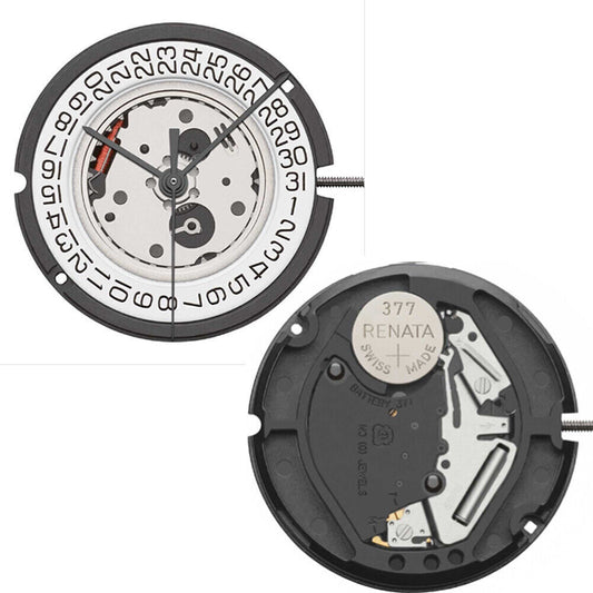 ETA 804.112 Watch Quartz 3 Hands Movement