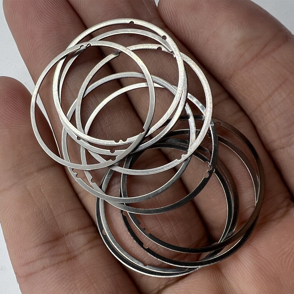 Watch part spacer ring for Miyota 8200 series movements, precise calendar ring accessory.