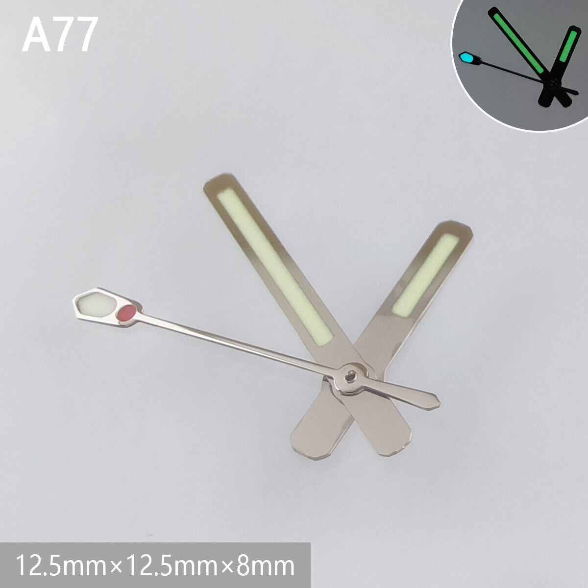 Accessories Watch Hands Green Luminous Suitable for NH35 NH36 Movement A50~A86