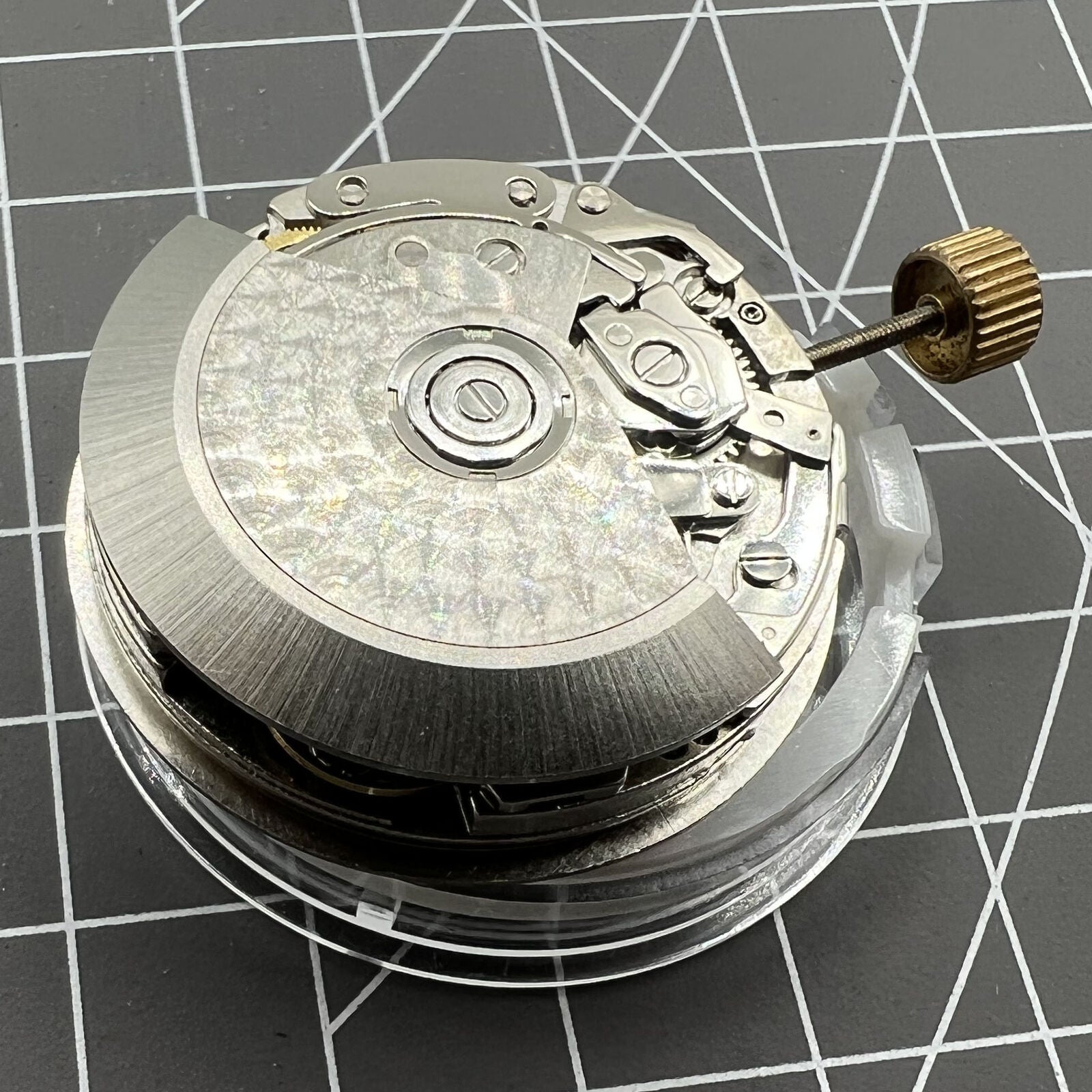 ETA #7750 automatic chronograph movement with 3-6-9 dial layout, precision watch accessory by ETA.