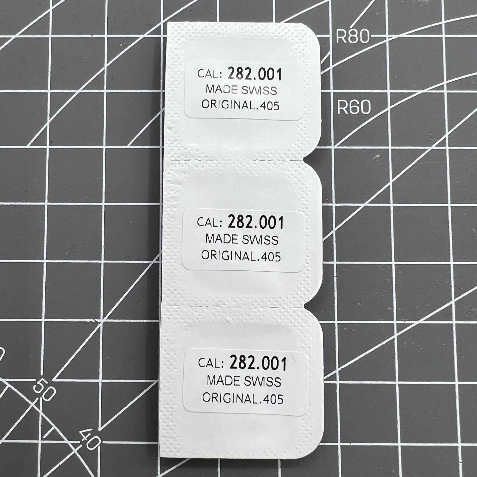 Swiss Made winding stem for ETA 282.001 movement, reliable Generic replacement for watch repair.