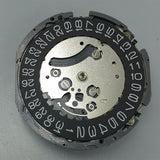 Black Disk Seiko VK63 Quartz Movement Japan Made Watch Part