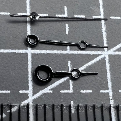 2er Set Schwarze Uhrenzeiger für Miyota 2035 Uhrwerk Pack