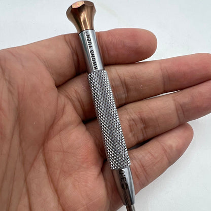 Omega 8800 watch movement tool featuring oscillating weight rotor screwdriver for precise watch repairs