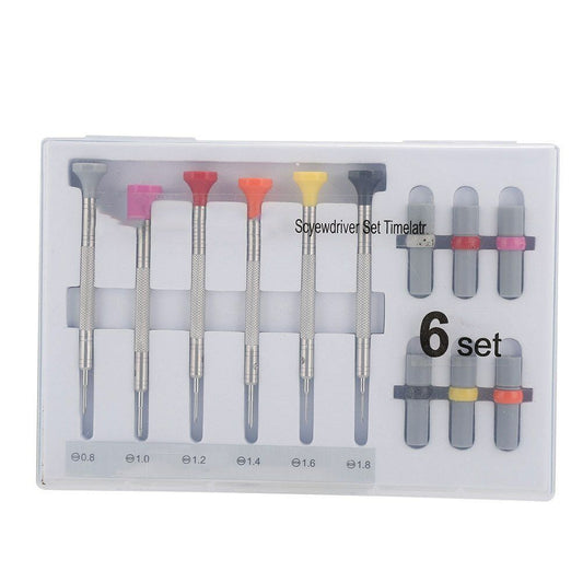 6PCS Screwdriver with 12 Spare Screwdriver Heads Mobile Phone Laptop