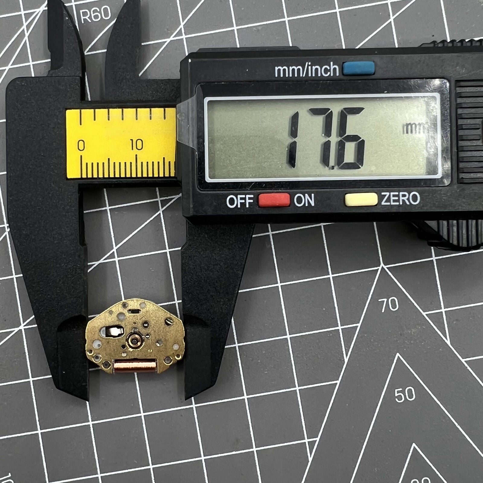 Miyota SUPER 2035 quartz watch movement close-up highlighting precision craftsmanship for reliable timekeeping.