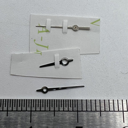 Aiguilles de montre argentées à 3 aiguilles pour mouvement à quartz Ronda 763 9,5 mm/9 mm/6 mm 