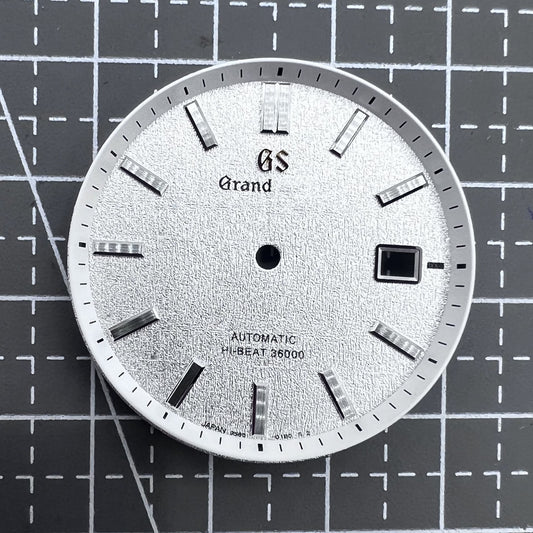 Modified Silver Datejust Watch Dial 33mm Without Lume for Movement NH35 NH36