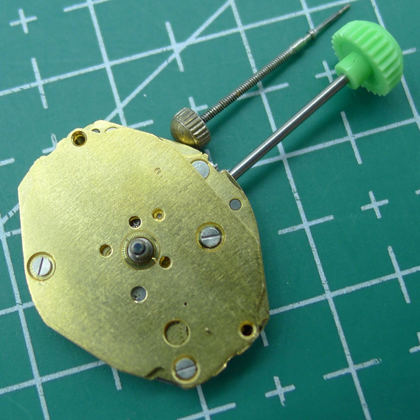 Miyota 4T48 Japan quartz movement, 2 hands, raw watch part for precise timekeeping.