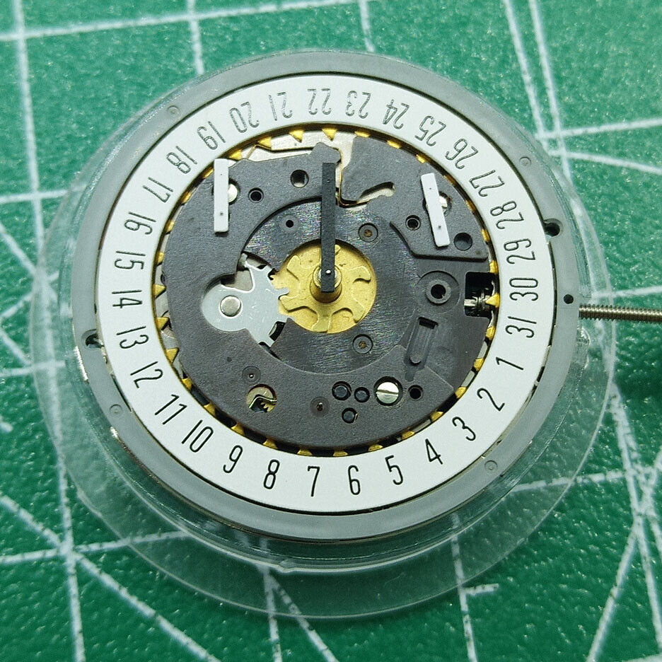 Wholesale Swiss ISA 8162 watch movement with date at 6, quartz replacement for precise timekeeping