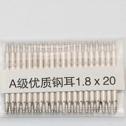 100 stücke 1,8mm Durchmesser Federsteg Uhr Armband Zubehör 10MM-28MM