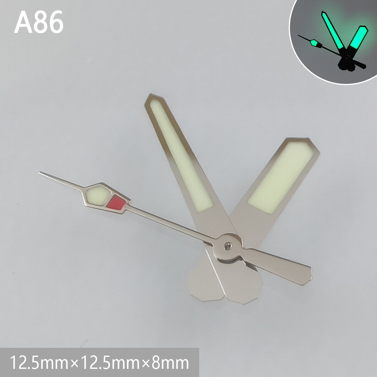 Accessories Watch Hands Green Luminous Suitable for NH35 NH36 Movement A50~A86