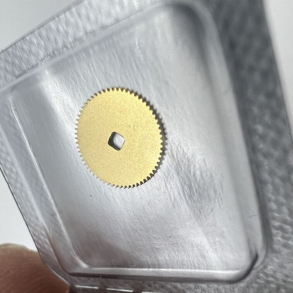 Set of 2 generic ratchet wheels for China-made 2824 watch movements.