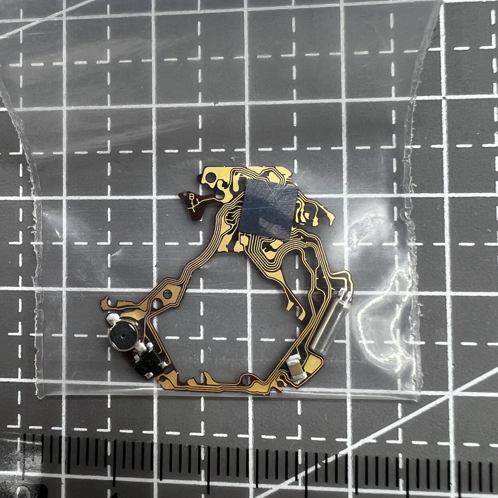 Seiko 5T52B quartz watch movement circuit board for precise timekeeping accessories.