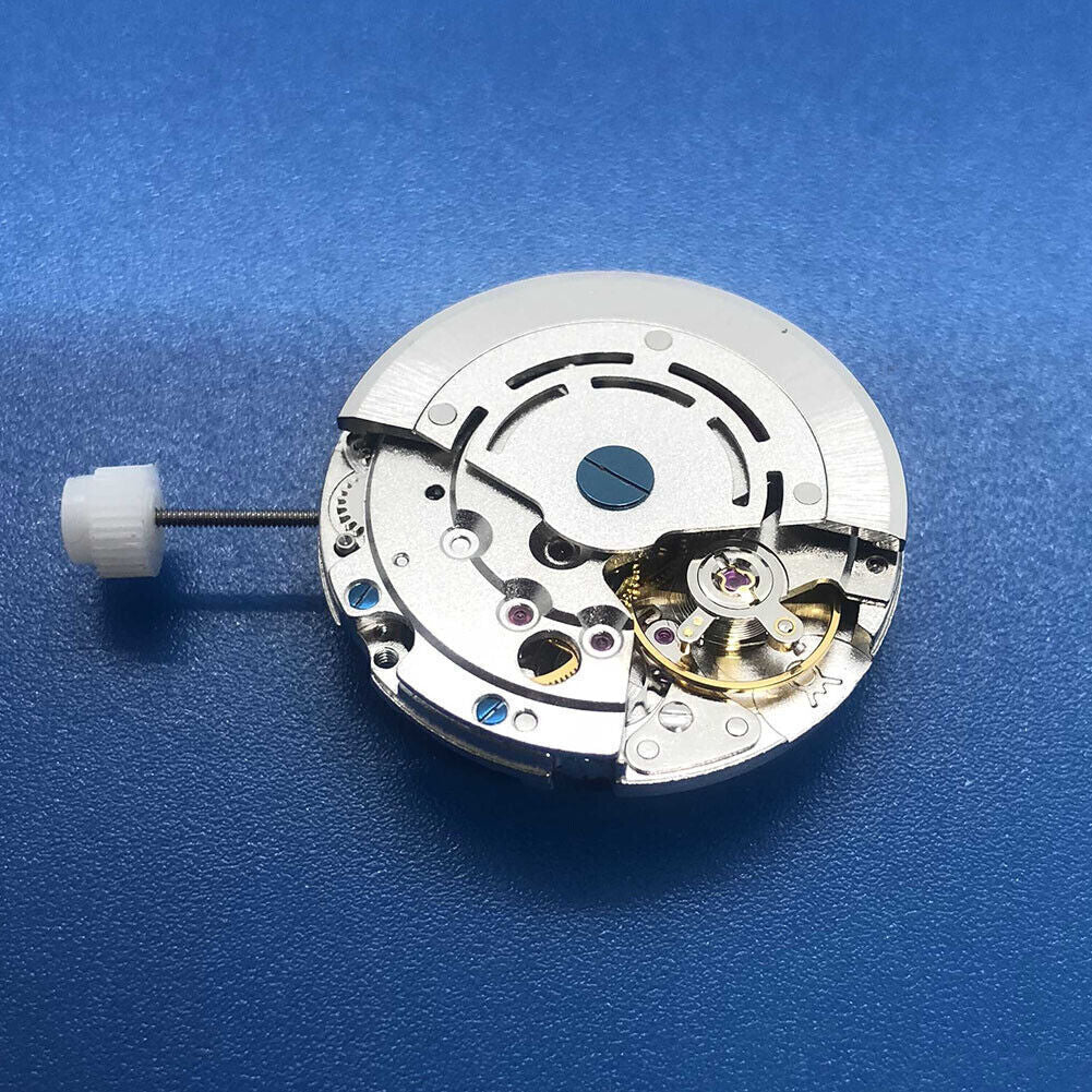 DG2813 Automatisches mechanisches Uhrwerk, 3 Zeiger, Silber, Mingzhu 2813
