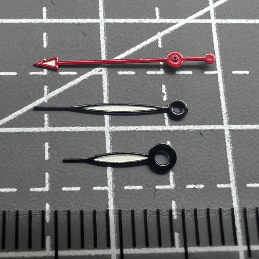 2 Sets Uhrenzeiger Grün Leuchtend 16mm Passend Für Miyota 2035 2115 2105 2305