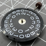 Swiss Made Ronda 519 Quartz Watch Movement Black Disk Watch Part