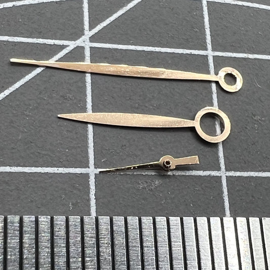 Luminox-style no lume watch hands for ST3600, ST3620, ETA6497, ETA6498 movements.