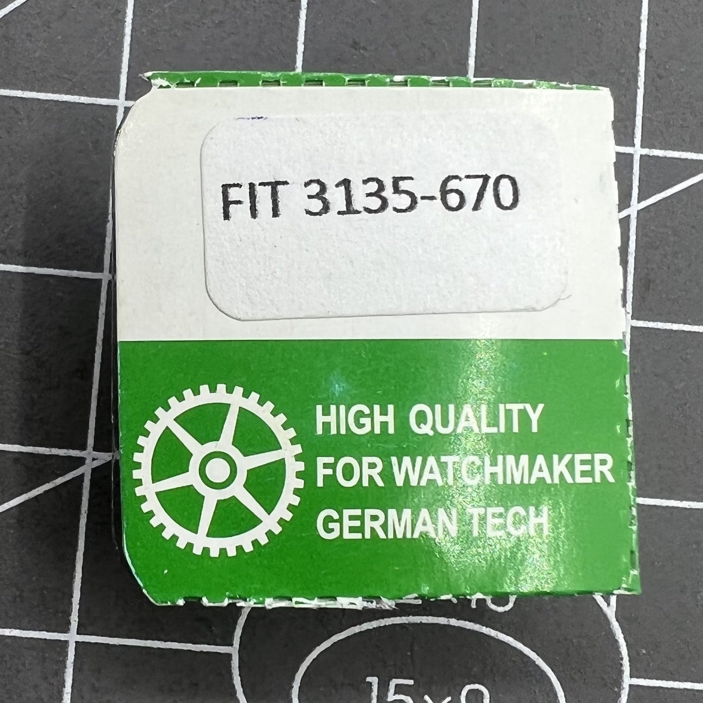 Ersatzdatumsschaltrad Mittelteil für RLX Werk 3135 Modell 670