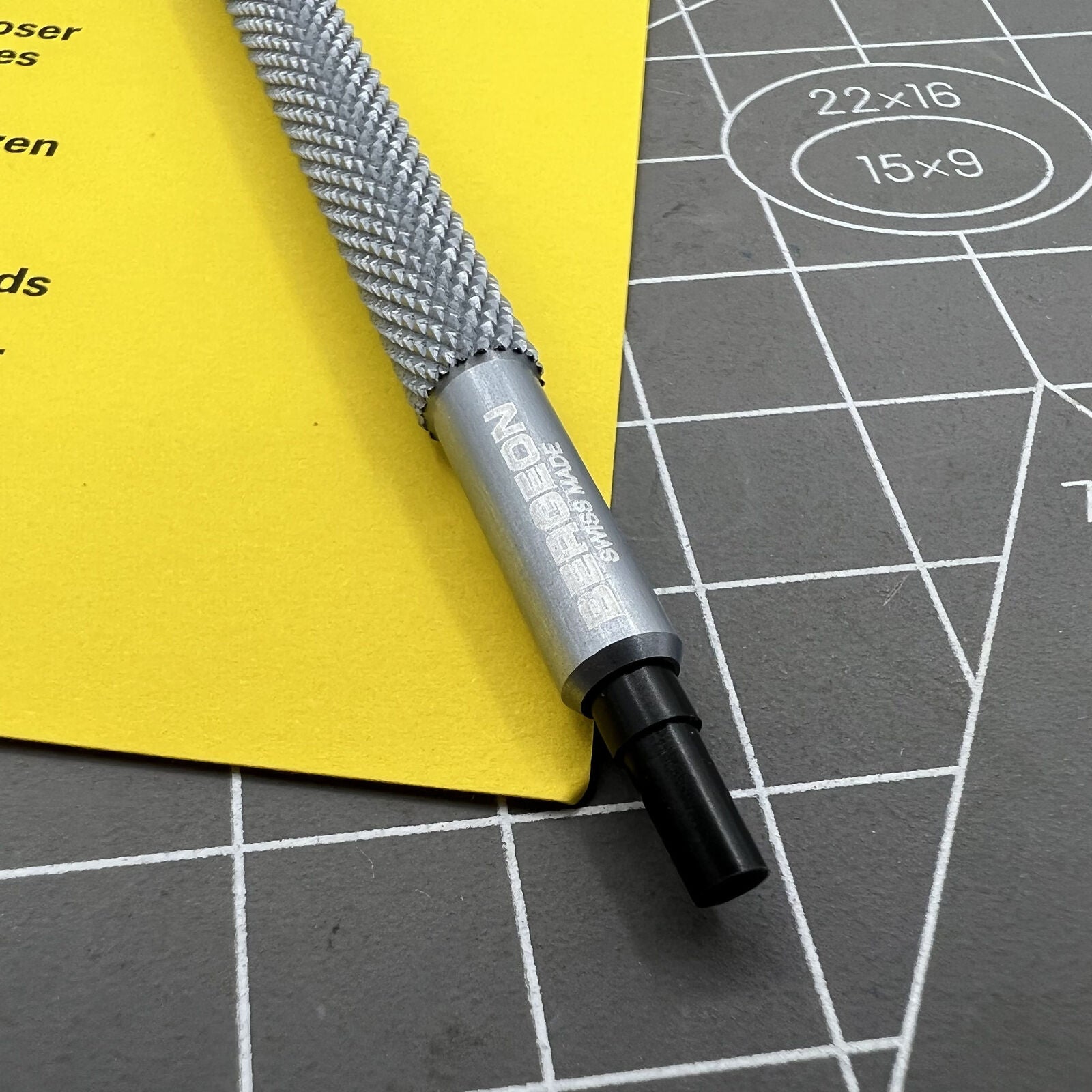 Swiss Bergeon 7404-1 watch hand fitting tool for accurate installation and repair of watch hands.