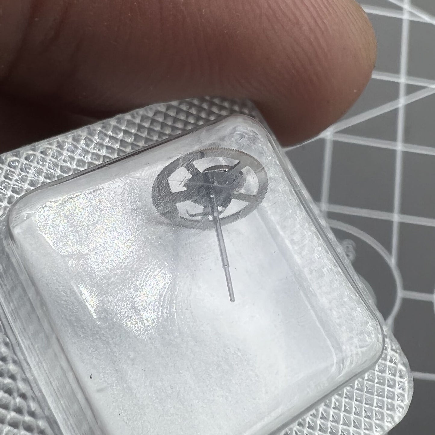 Ref.8000 Chronograph wheel spare parts for ETA 7750, precision watch accessory in detail.