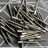 100 PIECES Watch Winding Stems Extension Watch Stems for 0.9mm Watch Stem