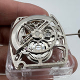 Asian HZ1C01A Silve Barrel Shape Automatic Mechanical Movement