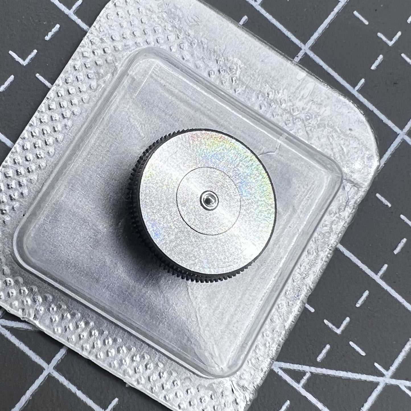 2 Stück Mainspring Komplett Original für Omega 8500A Uhrwerk Barrel