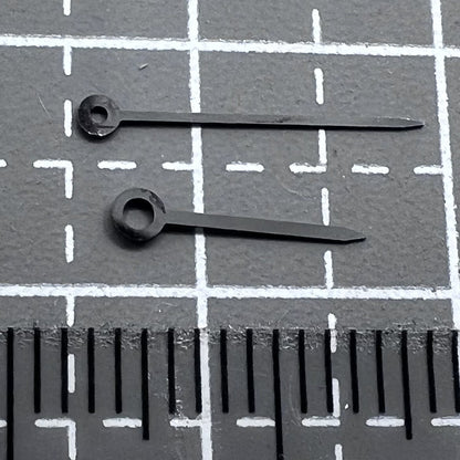 2er Pack schwarze Zeigersätze für ETA Modelle 282 001 002 E03 001 976 001 2000 1