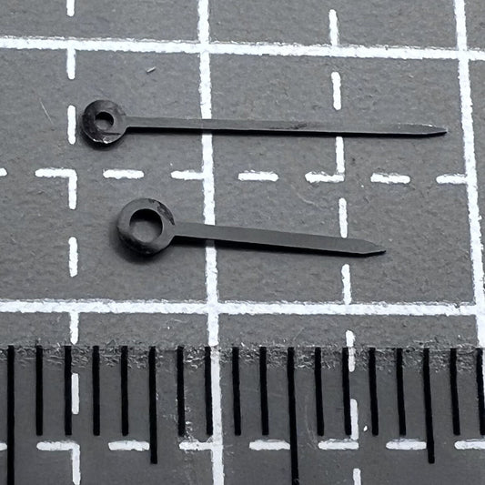 2er Pack schwarze Zeigersätze für ETA Modelle 282 001 002 E03 001 976 001 2000 1