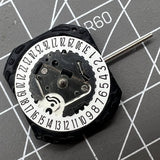 VX22 Quartz Watch Movement Date At 3/6 White Disk Replacement Japan Made