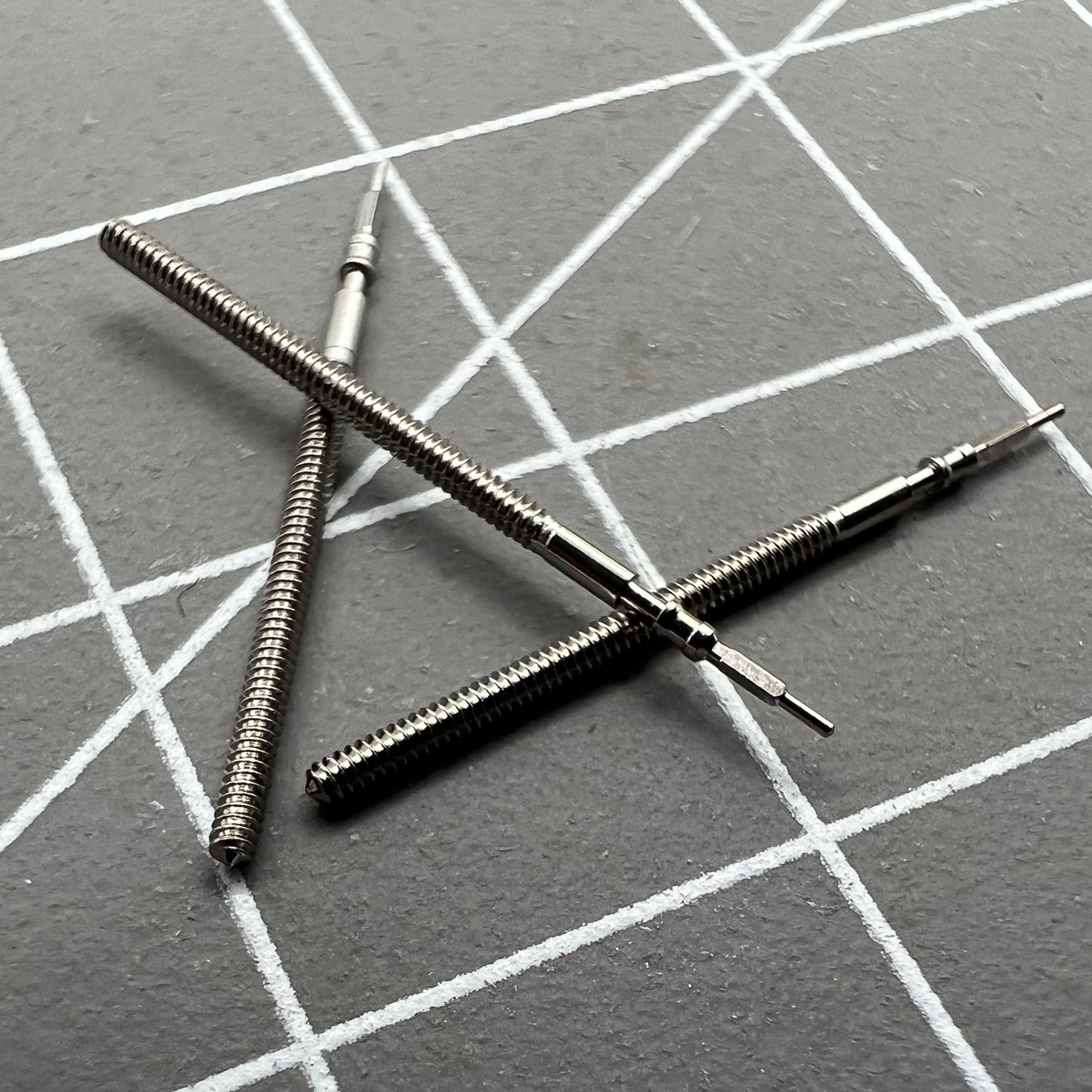 Replacement winding stem for Miyota JS00 JS20, ensuring smooth time adjustment and reliable fit.